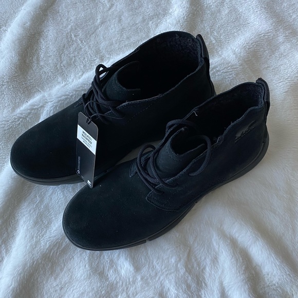 Sorel Explorer Next Drift Men’s Short Lace Up Boot in Black Size 7 - Picture 3 of 10